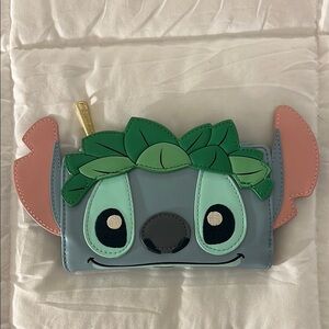 Loungefly Stitch Wallet - Blue and Pink